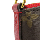 Louis Vuitton Pallas Clutch Suise Chain Bag Gold Metal Fittings