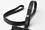Saint Laurent- Paris Coin Case Card Case Neck Strap Leather Black