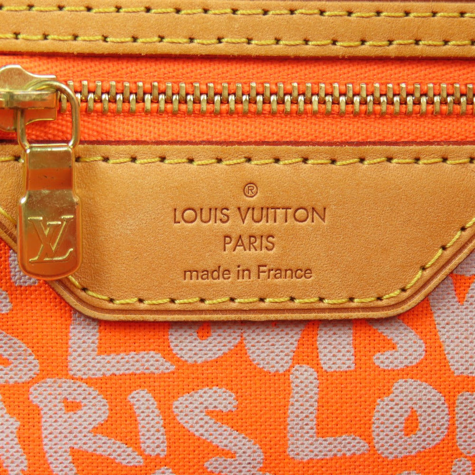 Louis Vuitton Neverfull GM Vintage Monogram Graffiti Tote Bag