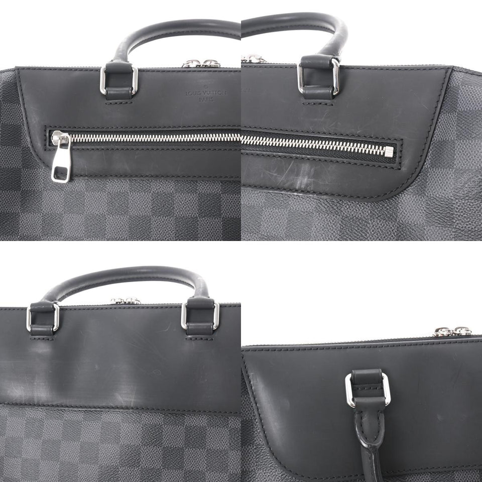 Louis Vuitton Damier Graphite PDJ NM Black Damier Graphite Canvas Business Bag