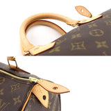 Louis Vuitton Monogram Speedy 30 hand bag brown gold hardware Speedy 30