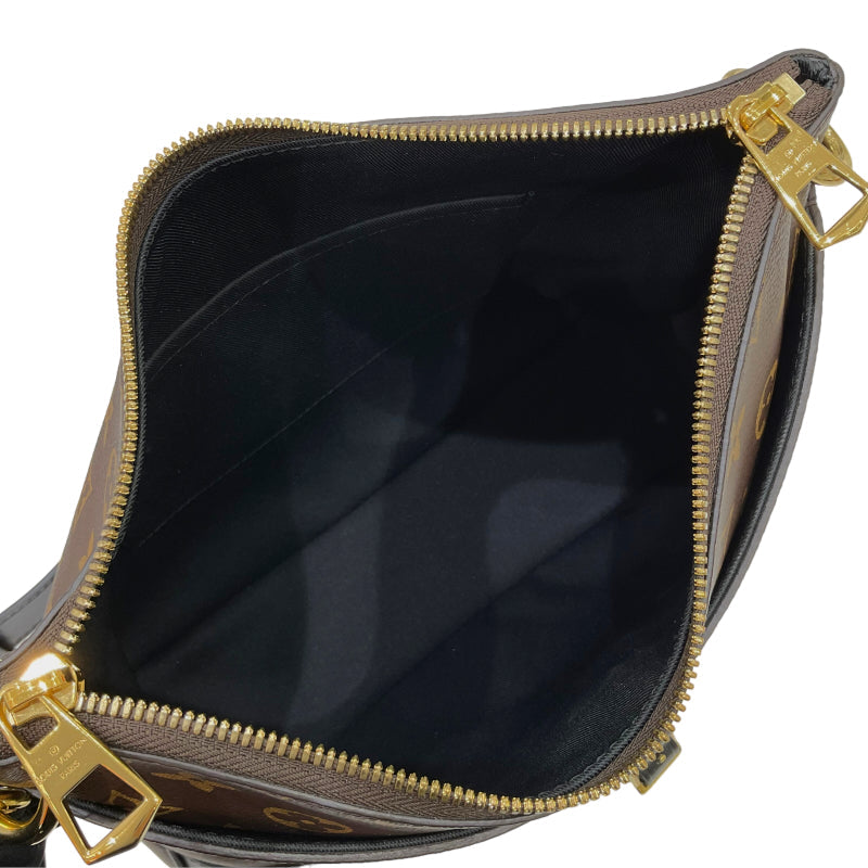 Louis Vuitton Odeon NM MM Brown Black Shoulder Bag