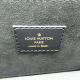 Louis Vuitton Dauphine MM Shoulder Bag Leather Monogram Black