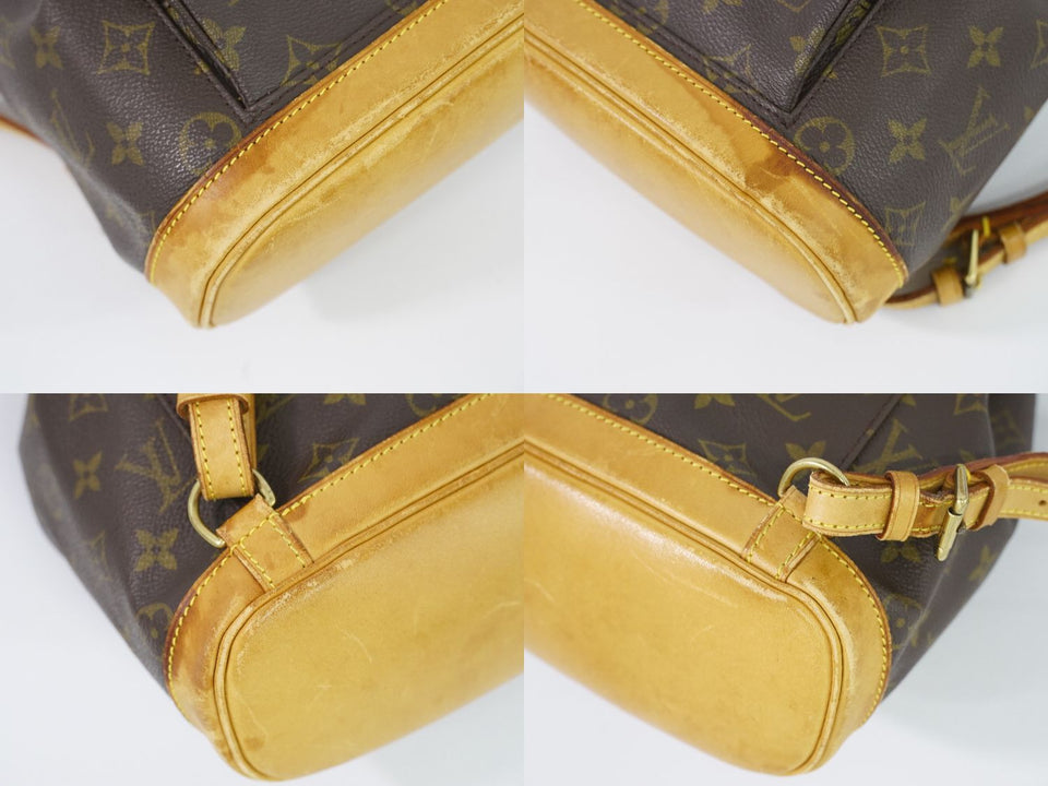 Louis Vuitton LV Mini Montsouris Monogram Rucksack Backpack Brown