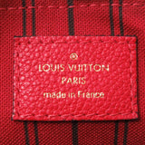 Louis Vuitton Speedy Bandouliere 25 NM Handbag Cerise Smooth Leather