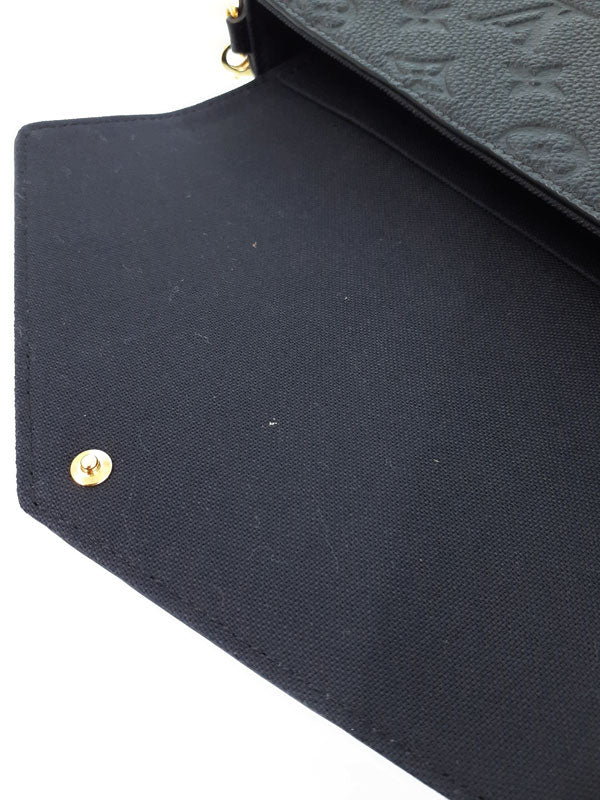 Louis Vuitton Monogram Implant Pochette Felicie 2way Bag