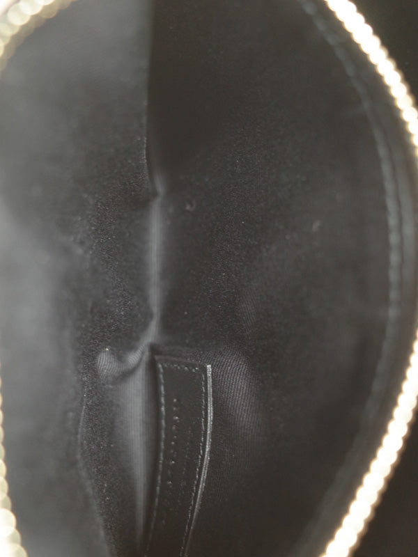 Saint Laurent- Paris Monogram Loulou Strap Bag Beige Black