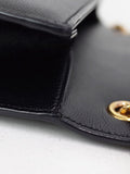 Saint Laurent- Classic Kate Monogram Satchel Shoulder Bag Black