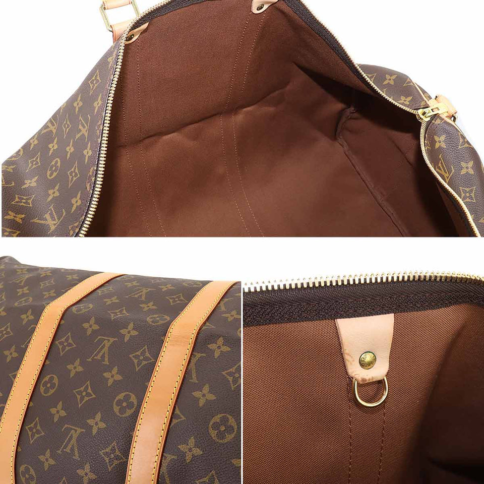 Louis Vuitton Monogram Keepall Bandouliere 55 2Way Boston Shoulder Bag