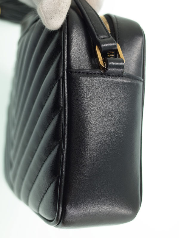 Saint Laurent- Paris Lou Camera Bag Shoulder Bag Black