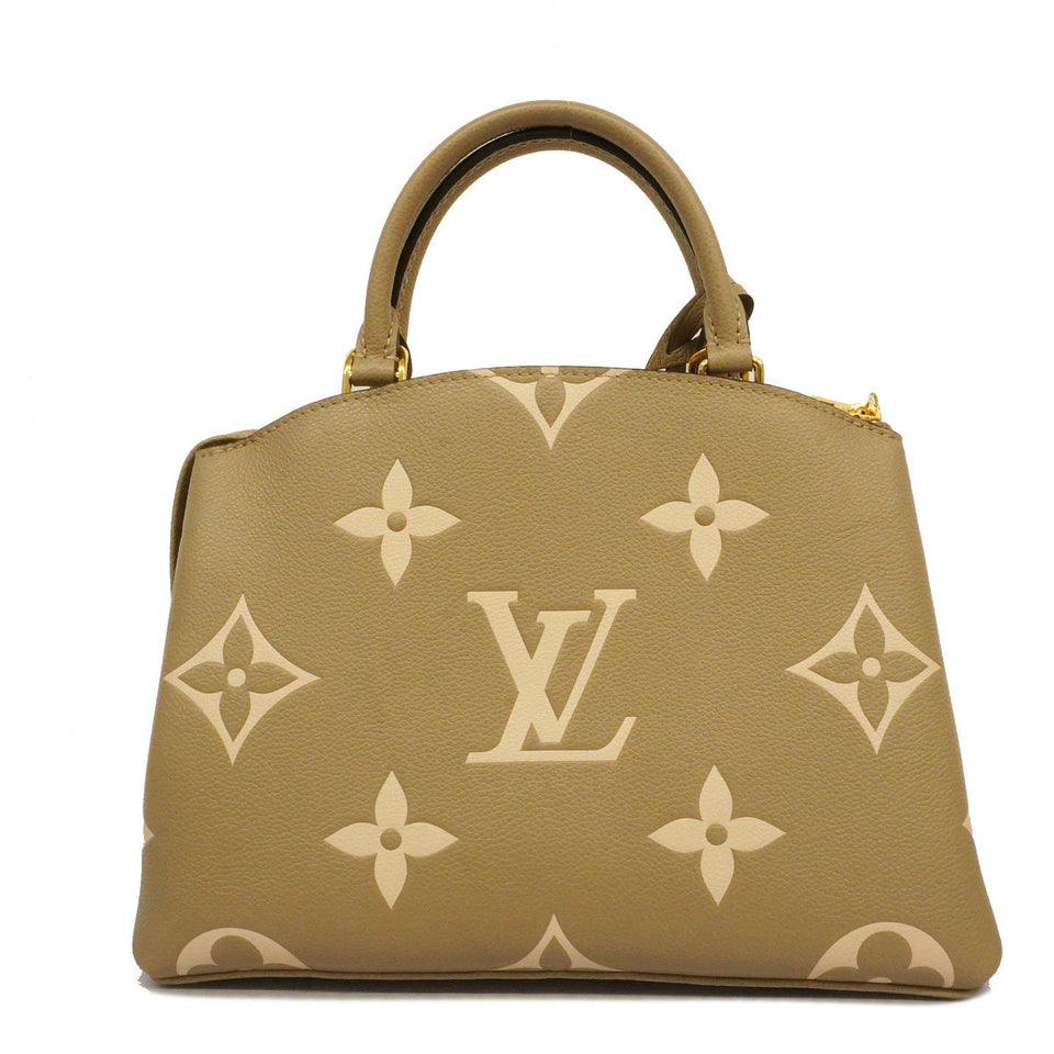 Louis Vuitton Monogram Emplant Petit Palais PM Creme