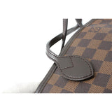 Louis Vuitton Damier Neverfull PM Tote Bag Ebene Brown
