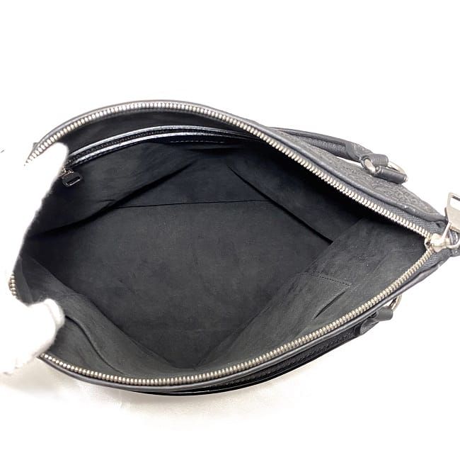 Louis Vuitton Ixia PM Black Silver Noir Monogram Antia
