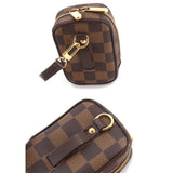 Louis Vuitton Damier Etui Okapi PM Pouch Ebene Gold Hardware