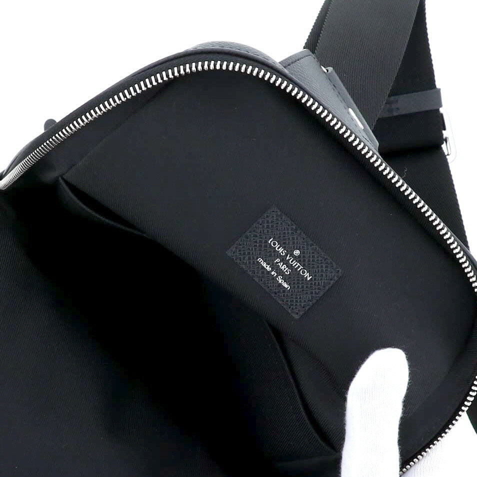 Louis Vuitton Avenue Sling Bag Waist Bag Body Bag Black