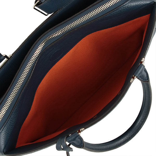 Louis Vuitton Business Bag Armand Taurillon Leather Marine Navy