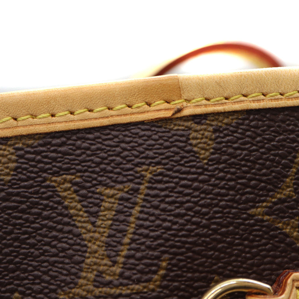 Louis Vuitton Neverfull MM Monogram Canvas Brown