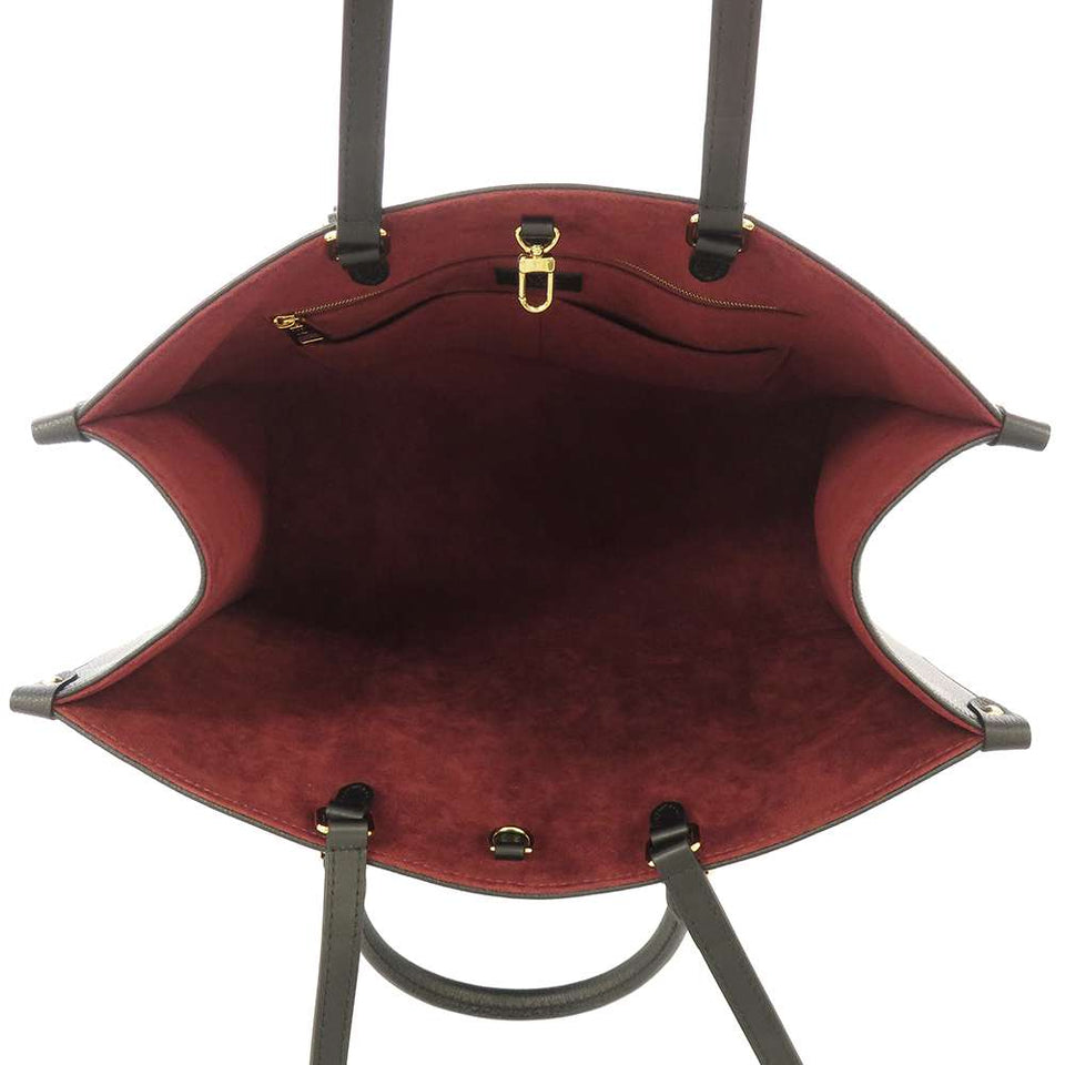 Louis Vuitton On The Go GM Monogram Emplant Empreinte BiColor Black