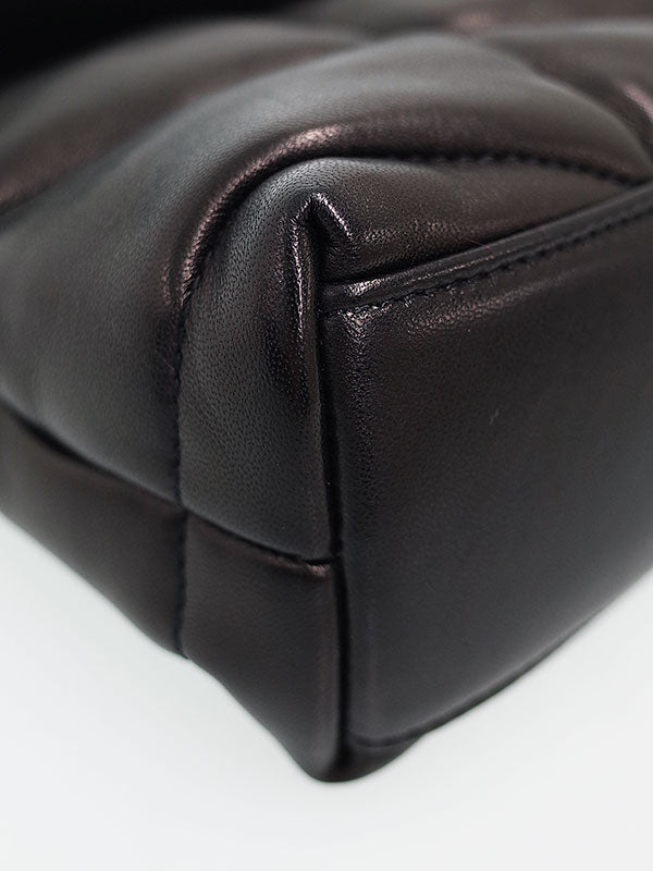 Saint Laurent- Paris Lulu Puffer Bag Shoulder Bag Black