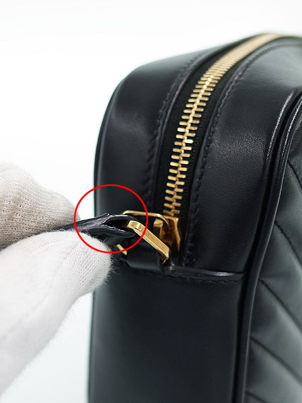 Saint Laurent- Paris Lou Camera Bag Shoulder Bag Black