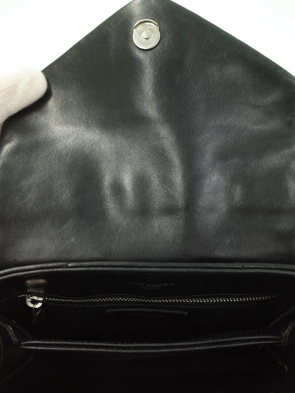Saint Laurent- Monogram Loulou Toy Bag Black