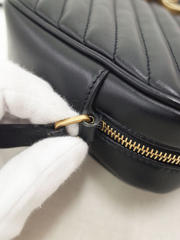 Saint Laurent- Camera Bag Paris Lou Black