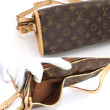 Louis Vuitton Monogram Popincourt Long Shoulder Bag Brown Gold Hardware