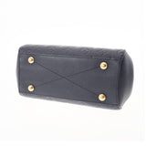Louis Vuitton Monogram Empreinte Montaigne BB Marine Rouge