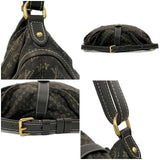 Louis Vuitton Shoulder Bag Romance Dark Brown Black Gold Monogram
