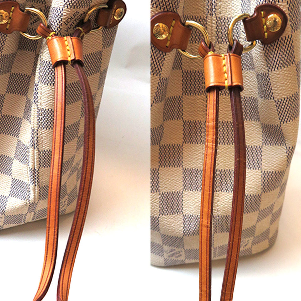 Louis Vuitton Neverfull PM Azure White Tote Bag