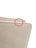 Saint Laurent- Paris Monogram Angie Shoulder Bag Beige Black