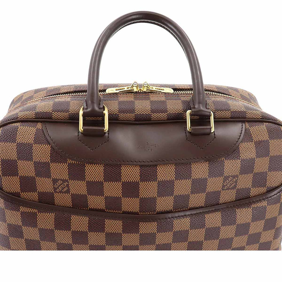 Louis Vuitton Deauville Damier Ebene HandBag Ebene