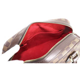 Louis Vuitton Damier Duomo Hand Bag Ebene Gold Metal Fittings