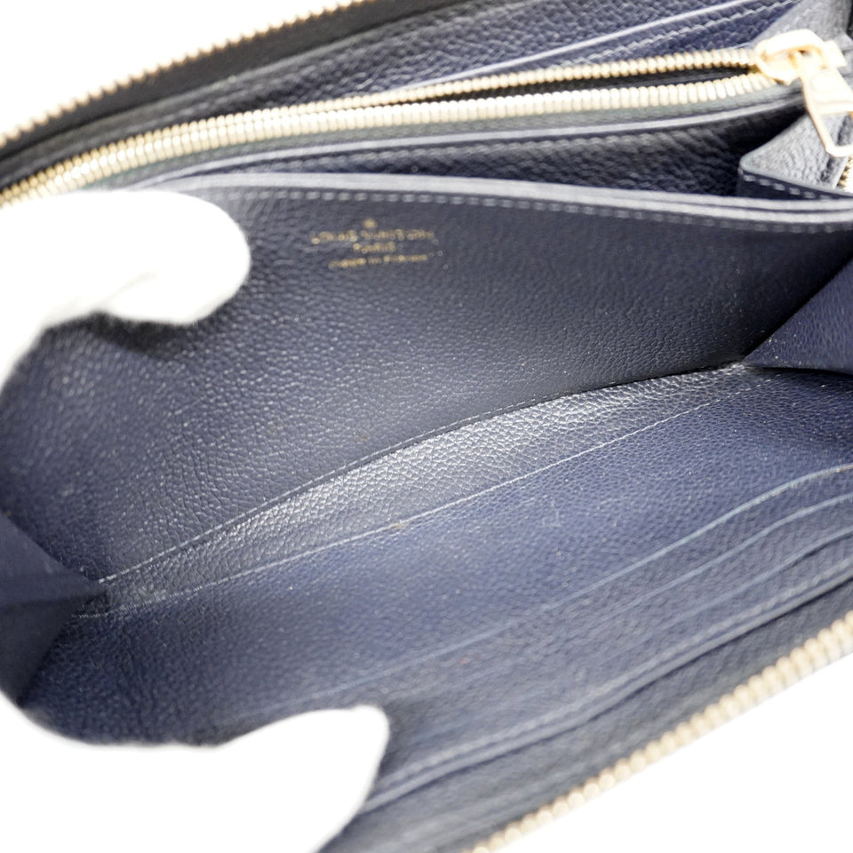 Louis Vuitton Long Wallet Monogram Implant Zippy Wallet