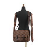 Louis Vuitton Damier Messenger Melville Shoulder Bag Ebene Brown
