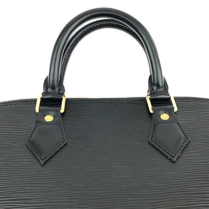 Louis Vuitton Epi Alma Bag Handbag Noir