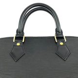 Louis Vuitton Epi Alma Bag Handbag Noir