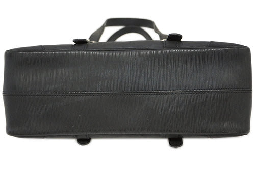 Louis Vuitton Epi Lv Shoulder Bag Segur MM Noir Black
