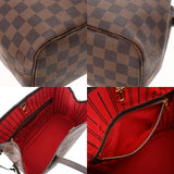 Louis Vuitton Damier Neverfull PM Brown Canvas Handbag