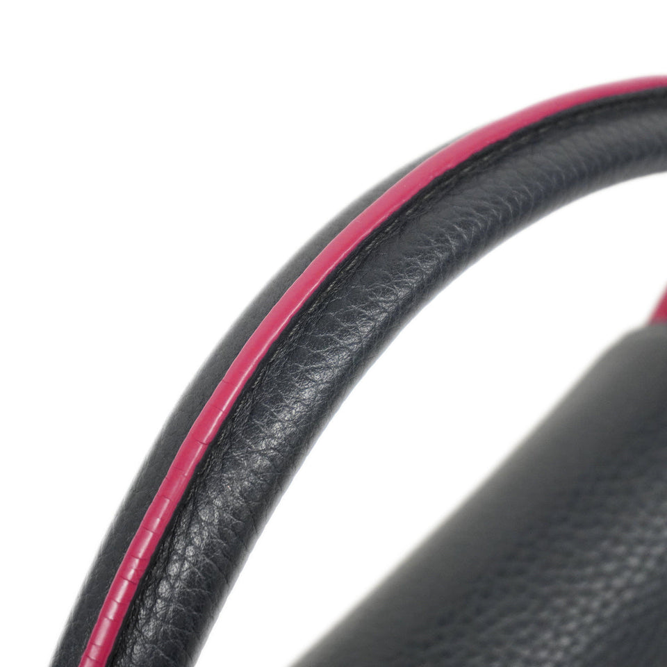 Louis Vuitton Taurillon Capucines PM Cobalt Fuchsia Marine Rouge Shoulder Bag
