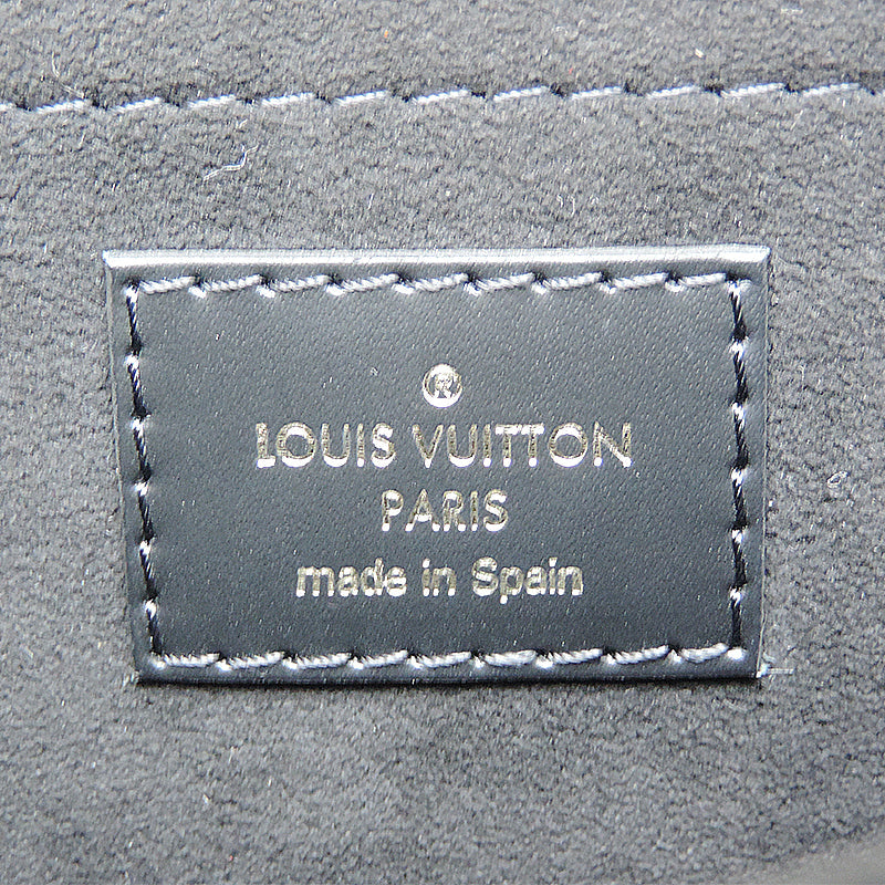Louis Vuitton Saint Michel Shoulder Bag Epi Noir Brown