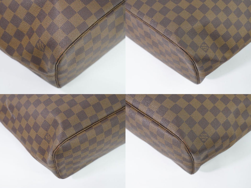 Louis Vuitton Neverfull MM Damier Ebene Tote Bag Shoulder Bag