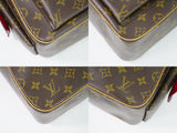 Louis Vuitton Excentri Cite Monogram Handbag Tote Bag Brown