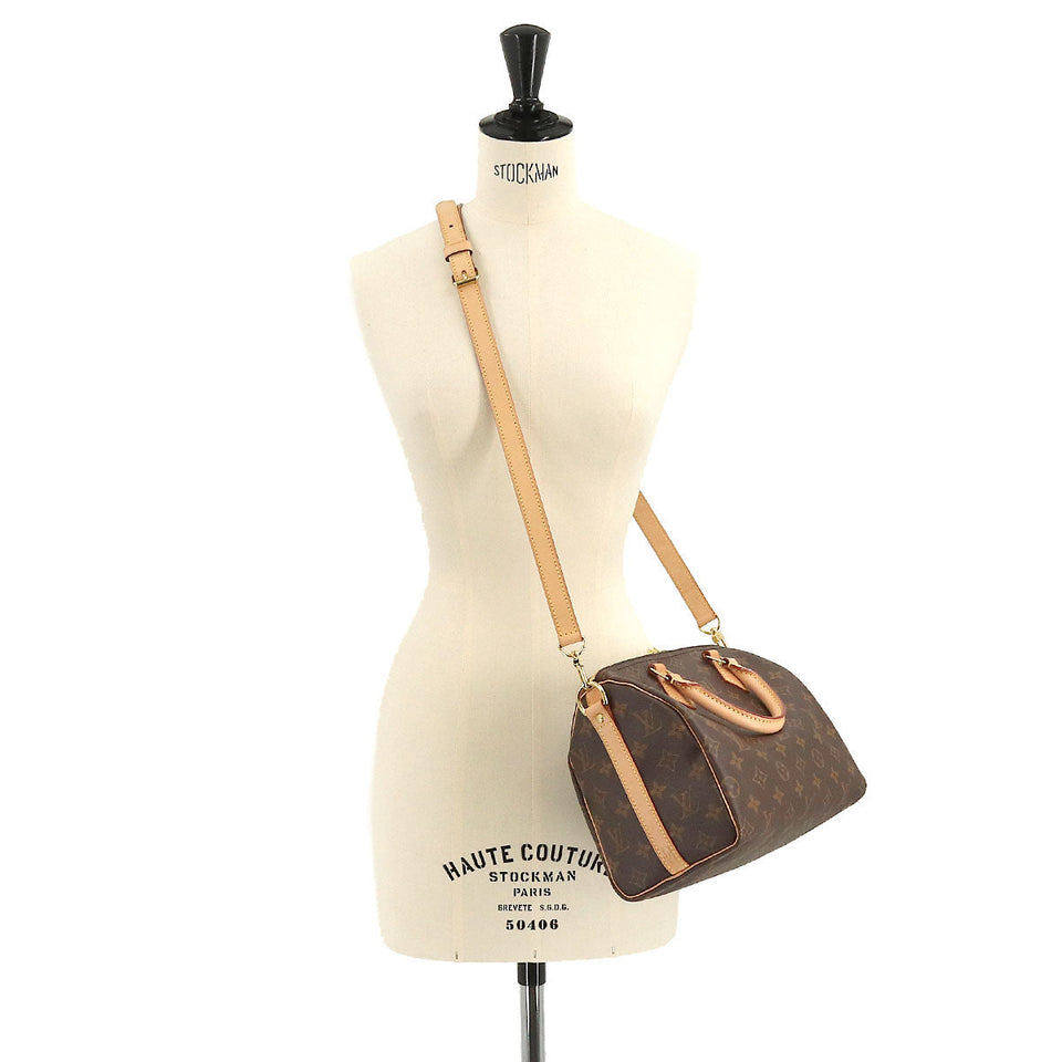 Louis Vuitton Monogram Speedy Bandouliere 25 2way Hand Shoulder Bag