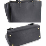 Louis Vuitton LockMe 2 Shoulder Bag Leather Noir