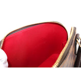 Louis Vuitton Damier Alma PM hand bag Ebene Brown