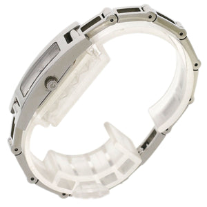 Gucci Watches Quartz 3900L Stainless Steel , Stainless Steel Silver Square face Silver dial Women