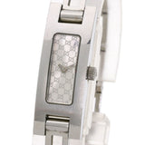 Gucci Watches Quartz 3900L Stainless Steel , Stainless Steel Silver Square face Silver dial Women