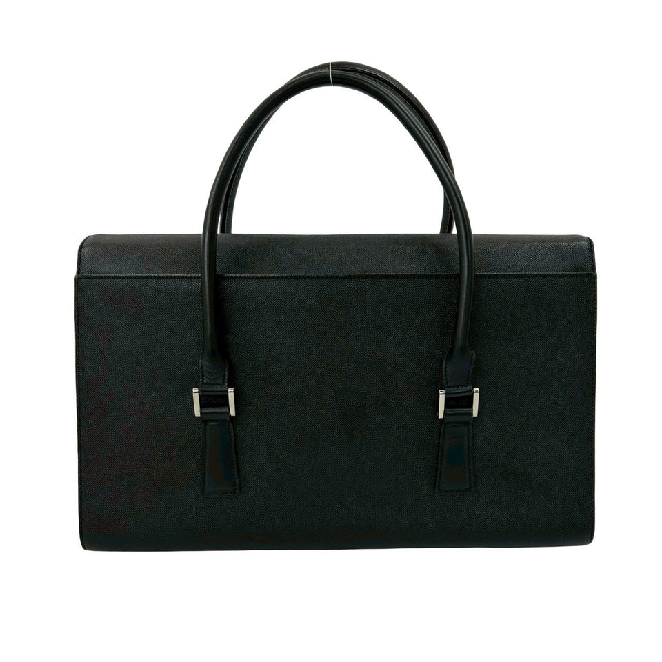 Burberry Handbag leather black
