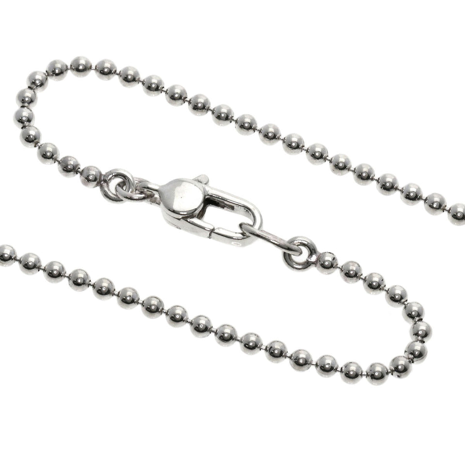 Gucci Necklace SV Silver With logo Women